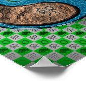 Taurus & Water Rabbit Poster (Ecke)