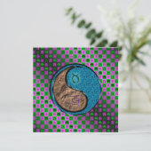 Taurus & Water Rooster Karte (Stehend Vorderseite)