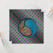 Taurus & Water Rooster Karte (Vorderseite/Rückseite Beispiel)