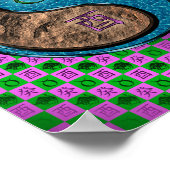 Taurus & Water Rooster Poster (Ecke)