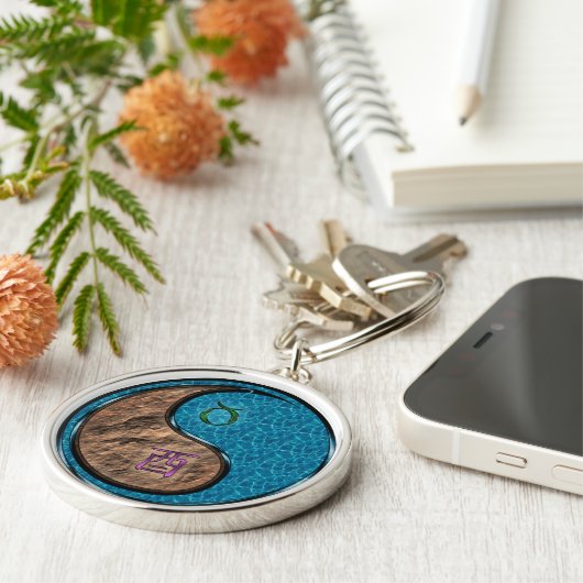 Taurus & Water Rooster Schlüsselanhänger (Seite)