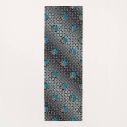 Taurus & Water Rooster Yogamatte (Rückseite)