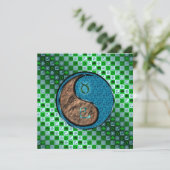 Taurus & Water Snake Karte (Stehend Vorderseite)