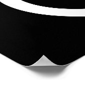 Taurus weiß poster (Ecke)