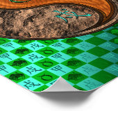 Taurus & Wood Dog Poster (Ecke)