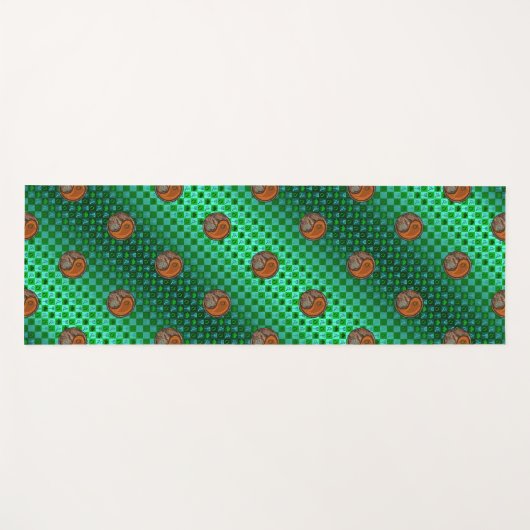 Taurus & Wood Dog Yogamatte (Vorderseite (Horizontal))