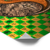 Taurus & Wood Horse Poster (Ecke)