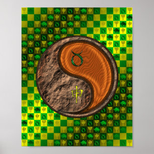 Taurus & Wood Monkey Poster