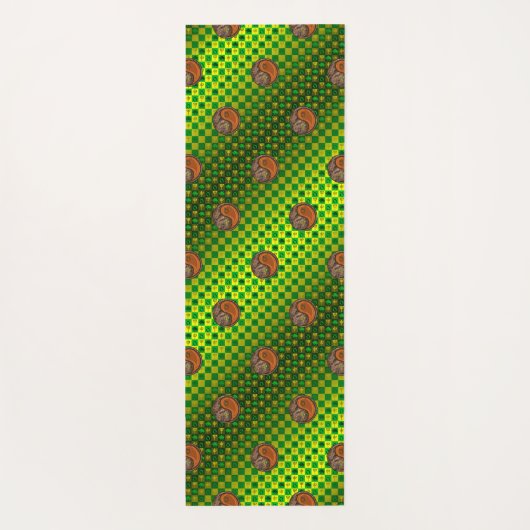 Taurus & Wood Monkey Yogamatte (Rückseite)