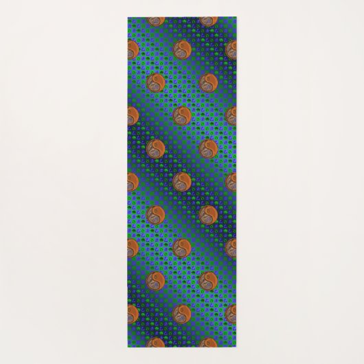 Taurus & Wood Ox Yogamatte (Rückseite)