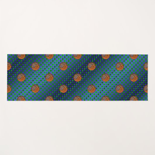 Taurus & Wood Ox Yogamatte (Vorderseite (Horizontal))