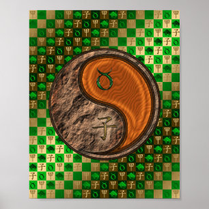 Taurus & Wood Rat Poster