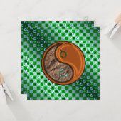 Taurus & Wood Snake Karte (Vorderseite/Rückseite Beispiel)