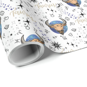 Taurus Wrapping Paper Geschenkpapier
