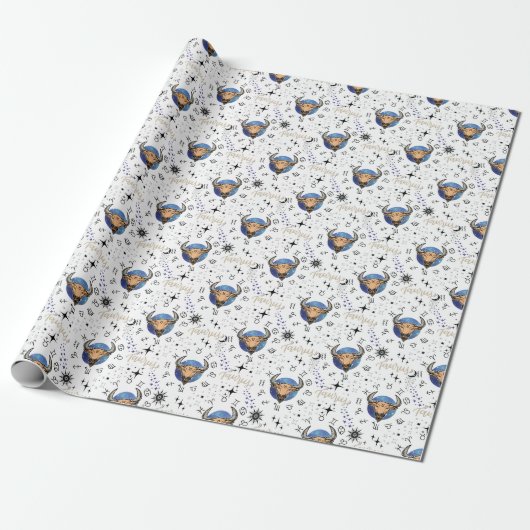 Taurus Wrapping Paper Geschenkpapier (Ungerollt)