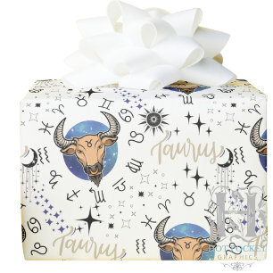 Taurus Wrapping Paper Geschenkpapier
