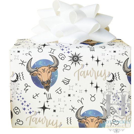 Taurus Wrapping Paper Geschenkpapier