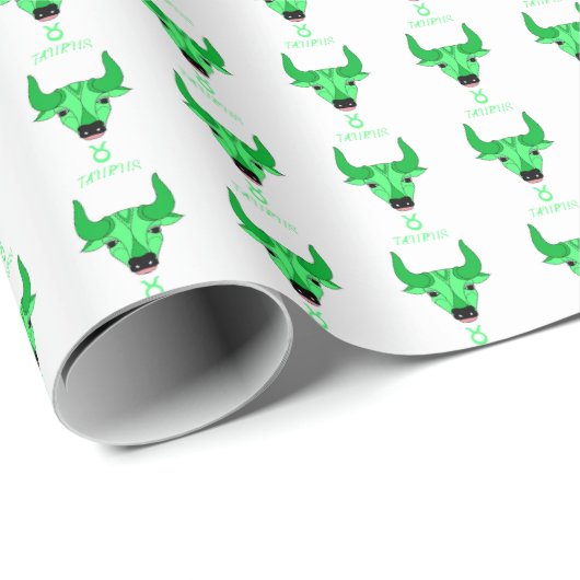 Taurus Wrapping Paper Geschenkpapier (Rolleneckpunkt)