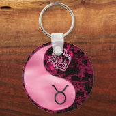 Taurus Yin Yand Schlüsselanhänger (Vorderseite)