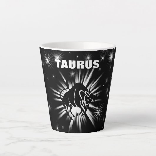 Taurus-Zeichen Milchtasse (Vorderseite)