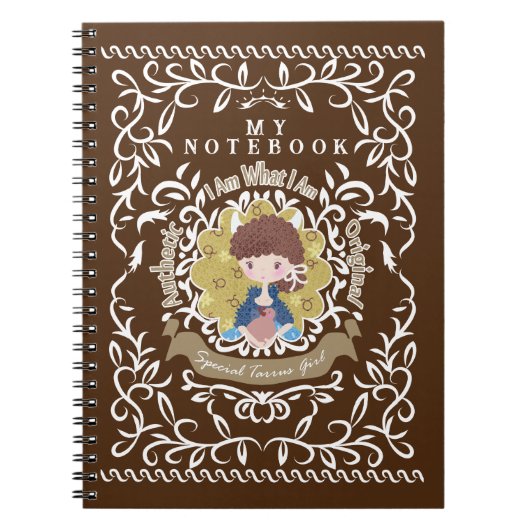 Taurus-Zeichen. Notizbuch Notizblock (Vorderseite)