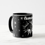 Taurus-Zeichen Tasse (Vorderseite Links)