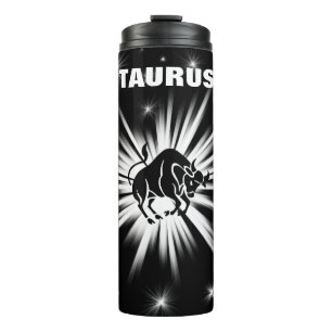 Taurus-Zeichen Thermosbecher