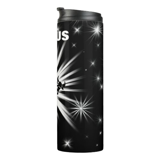 Taurus-Zeichen Thermosbecher (Nach rechts gedreht)