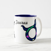 Taurus. Ziqpu Zweifarbige Tasse (VorderseiteRechts)