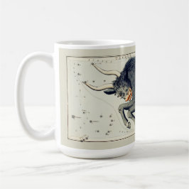 Taurus Zodiac Antique Astronomisches Diagramm Kaffeetasse