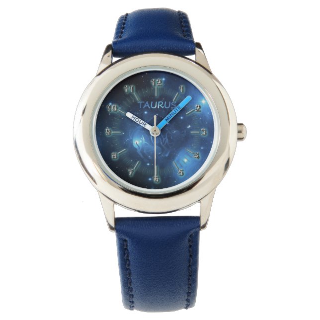 Taurus zodiac armbanduhr (Vorderseite)