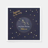 Taurus zodiac Babydusche Serviette (Vorderseite)