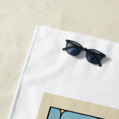 Taurus Zodiac Beach Handtuch (Beispiel)
