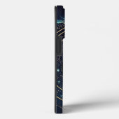 Taurus zodiac Black and gold Case-Mate iPhone Case (Rückseite / Rechts)