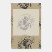 Taurus Zodiac Constellation Map Hevelius 1690 Post-it Klebezettel (Vorderseite)