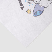 Taurus Zodiac Dreamer - Niedlicher Sleepy Bunny Seidenpapier (Ausschnitt)