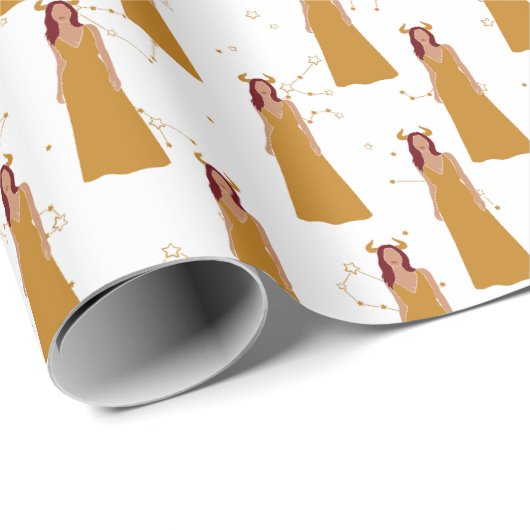 Taurus Zodiac Geschenkpapier (Rolleneckpunkt)