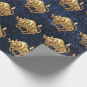 Taurus Zodiac Geschenkpapier (Ecke)