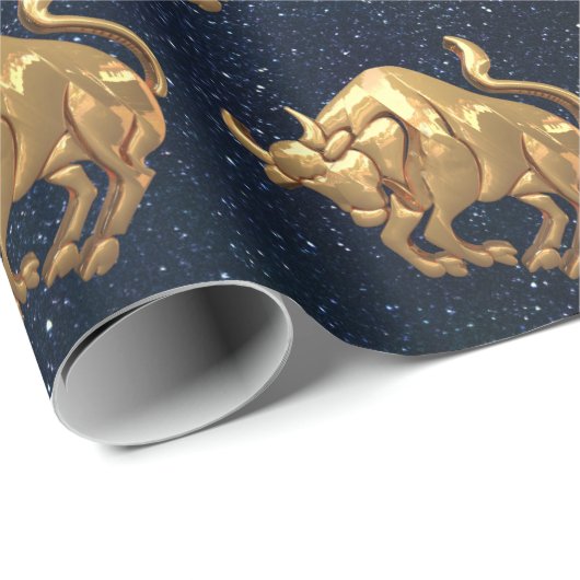 Taurus Zodiac Geschenkpapier (Rolleneckpunkt)