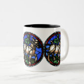 Taurus Zodiac Glass Notre-Dame de Paris Mg Zweifarbige Tasse (VorderseiteRechts)