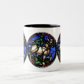 Taurus Zodiac Glass Notre-Dame de Paris Mg Zweifarbige Tasse (Mittel)