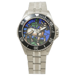 Taurus Zodiac Glass Notre-Dame de Paris W3 Armbanduhr
