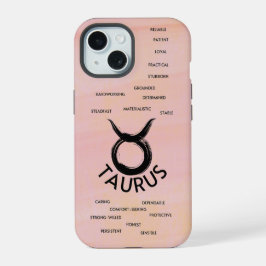 Taurus Zodiac Horoskop Girls iPhone 15 Hülle