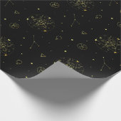 Taurus zodiac Horoskop Sternzeichen Geschenkpapier (Ecke)