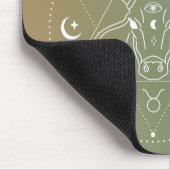 Taurus zodiac Horoskop Sternzeichen Mousepad (Ecke)
