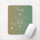 Taurus zodiac Horoskop Sternzeichen Mousepad (Mit Mouse)