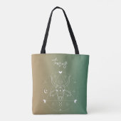 Taurus zodiac Horoskop Sternzeichen Tasche (Rückseite)