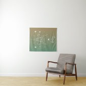 Taurus zodiac Horoskop Sternzeichen Wandteppich (Beispiel (Horizontal))