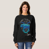 Taurus Zodiac 'I Want To Go Home' Taurus Sweatshirt (Vorne ganz)