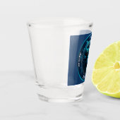 Taurus Zodiac individuell anpassbar Schnapsglas (Links)